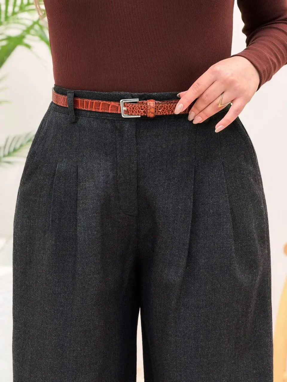 3740-شلوار بگ توییت